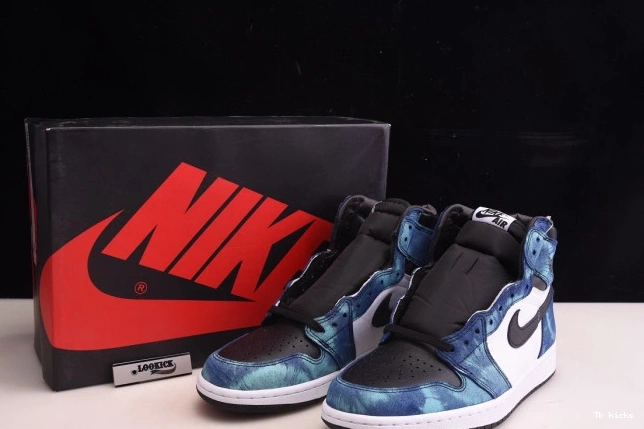 Rep TBK Jordan 1 Air OG High Tie-Dye CD0461-100 0728